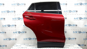 Toyota Venza 21-24 keyless rear right door assembly, tinted, red 3T3, bumpers, bumper on molding