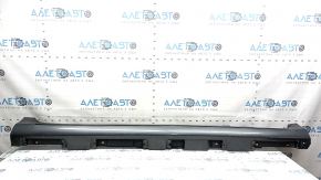 Right threshold for Toyota Camry v50 12-14 usa LE XLE, with chrome, graphite 1G3, scratches