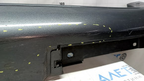 Right threshold for Toyota Camry v50 12-14 usa LE XLE, with chrome, graphite 1G3, scratches