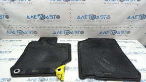 Set of gray fabric floor mats for Toyota Camry V50 12-14