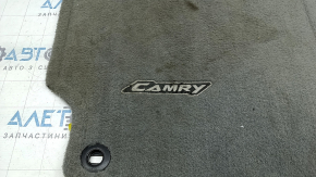 Set of gray fabric floor mats for Toyota Camry V50 12-14