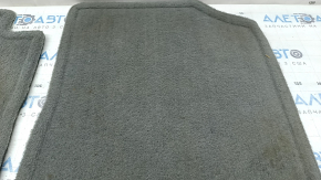 Set of gray fabric floor mats for Toyota Camry V50 12-14