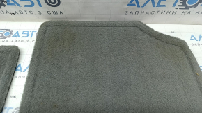 Set of gray fabric floor mats for Toyota Camry V50 12-14