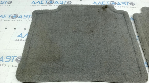 Set of gray fabric floor mats for Toyota Camry V50 12-14