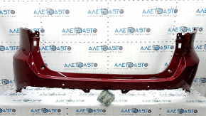 Bare rear bumper for Toyota Venza 21-24 with parking sensors, Limited, XLE, red, broken parking sensor mount