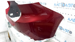 Bare rear bumper for Toyota Venza 21-24 with parking sensors, Limited, XLE, red, broken parking sensor mount