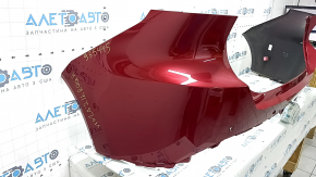 Bare rear bumper for Toyota Venza 21-24 with parking sensors, Limited, XLE, red, broken parking sensor mount