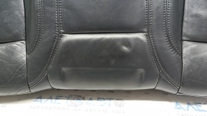 Lincoln MKZ 17-20 rear seat cushion, black leather, heated, scratches, dents, cracks, needs cleaning