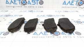 Front brake pads, 4 pcs., set, G-class W463, 19-15.5 mm