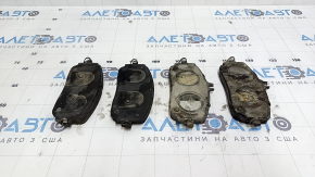 Front brake pads, 4 pcs., set, G-class W463, 19-15.5 mm