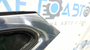 Front right glass seal for Lincoln MKZ 17-20 with upper chrome molding, triangle glass, scratches