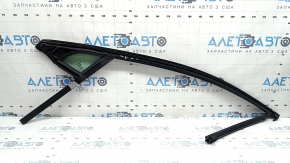 Front right glass seal for Lincoln MKZ 17-20 with upper chrome molding, triangle glass, scratches