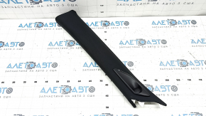 Left front pillar trim for Toyota Venza 21-24, black, cloth, under speaker