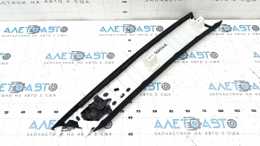 Left front pillar trim for Toyota Venza 21-24, black, cloth, under speaker