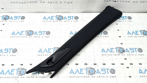 Right front pillar trim for Toyota Venza 21-24, black, cloth, under speaker