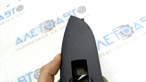 Lincoln MKZ 17-20 rear left window control trim, black, scratches