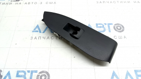 Lincoln MKZ 17-20 rear right window control trim, black, textured