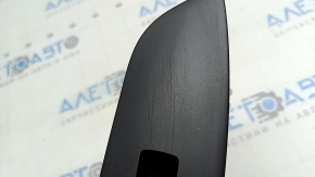 Lincoln MKZ 17-20 front right window control trim, black, scratches