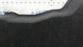 Upper battery trim for a Lincoln MKZ 13-20 hybrid, black, worn, needs dry cleaning, tear
