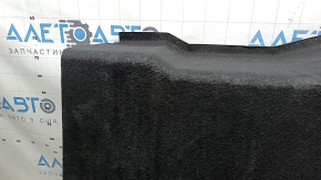 Upper battery trim for a Lincoln MKZ 13-20 hybrid, black, worn, needs dry cleaning, tear