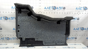 Upper battery trim for a Lincoln MKZ 13-20 hybrid, black, worn, needs dry cleaning, tear