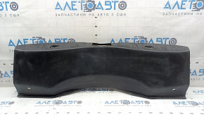 Lincoln MKZ 13-20 trunk opening trim, black, scuffed, scratches, needs cleaning