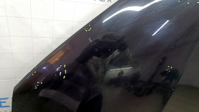 Hood, bare, Lincoln MKZ 17-20, aluminum, black, chips, dent