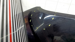 Hood, bare, Lincoln MKZ 17-20, aluminum, black, chips, dent