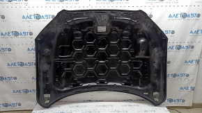 Hood, bare, Lincoln MKZ 17-20, aluminum, black, chips, dent
