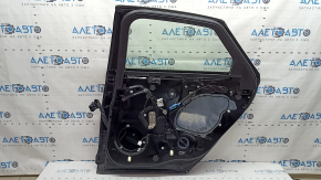 Lincoln MKZ 13-20 keyless rear right door assembly, black UM, scratches on the trim