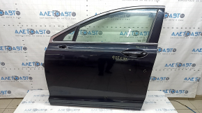Lincoln MKZ 13-20 keyless front left door assembly, black UM, coded trim, dents, scratches