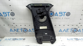 Lincoln MKZ 17-20 black center pillar trim, upper belt, right
