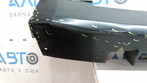 Lincoln MKZ 13-20 black UM left threshold, scratches, pressed, missing fragment, dented fasteners