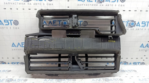 Lincoln MKZ 17-20 radiator deflector louver assembly with motor, cracks, breaks, no fragments