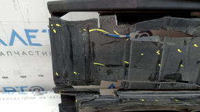 Lincoln MKZ 17-20 radiator deflector louver assembly with motor, cracks, breaks, no fragments