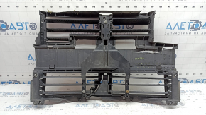 Lincoln MKZ 17-20 radiator deflector louver assembly with motor, cracks, breaks, no fragments