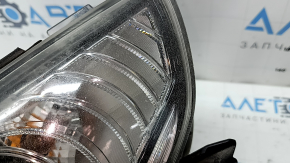 Kia Niro 17-19 HEV, PHEV front right headlight with bracket, halogen, LED DRL, polishable, cobweb, dried out seal