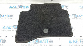 Kia Niro 17-22 HEV, PHEV black rear left fabric floor mat
