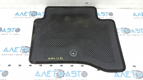 Kia Niro 17-22 HEV, PHEV black rear left fabric floor mat