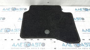Kia Niro 17-22 HEV, PHEV black rear right fabric floor mat