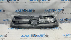 Gray grille for Toyota Highlander 2017-2019