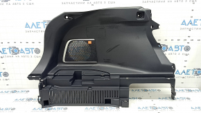 Left arch trim for Toyota Venza 21-24, black, with JBL subwoofer, scratches