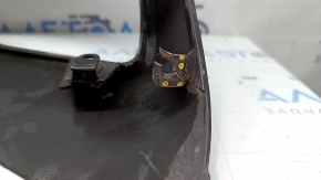 Rear bumper bare Lincoln MKZ 17-20 lower part, structure, scratches, broken fasteners, dented