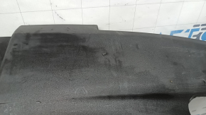 Rear bumper bare Lincoln MKZ 17-20 lower part, structure, scratches, broken fasteners, dented