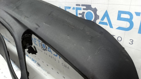 Rear bumper bare Lincoln MKZ 17-20 lower part, structure, scratches, broken fasteners, dented