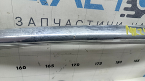 Left front bumper molding for Lincoln MKZ 17-20, chrome, sand, broken fasteners
