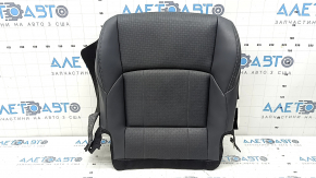 Toyota Venza 21-24 passenger seat cushion upholstery, black leather, heated, perforated, ventilated