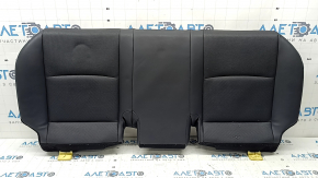 Toyota Venza 21-24 Limited black leather rear seat cushion, whitened, dented, scuffed, needs cleaning