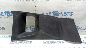 Right rear trunk pillar trim for Jeep Renegade 18-23, black, with plugs