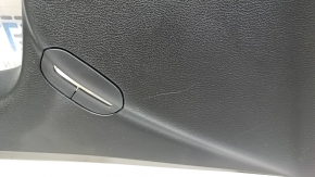 Right rear trunk pillar trim for Jeep Renegade 18-23, black, with plugs